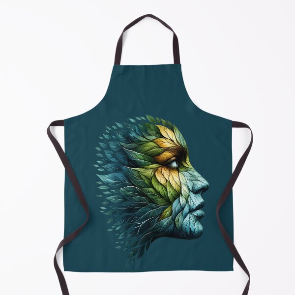 Item preview, Forest Spirit Leaf Face designed and sold by Ambroa Stuff.
