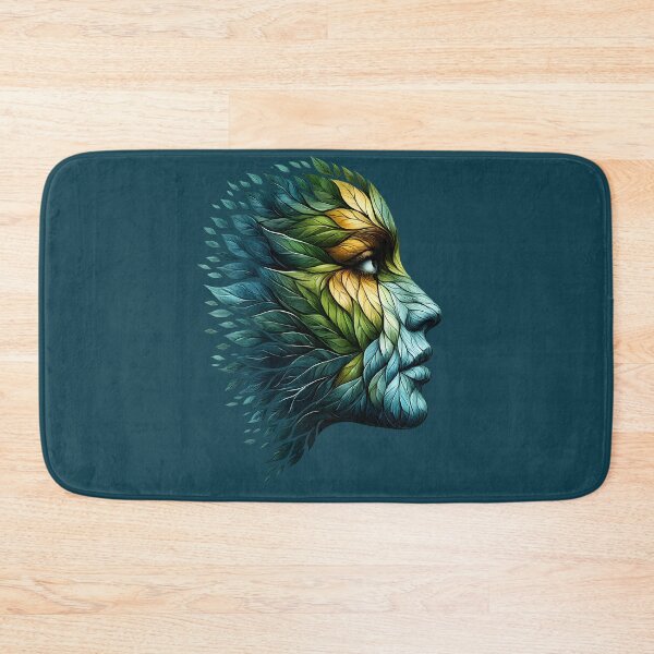 Item preview, Forest Spirit Leaf Face designed and sold by Ambroa Stuff.