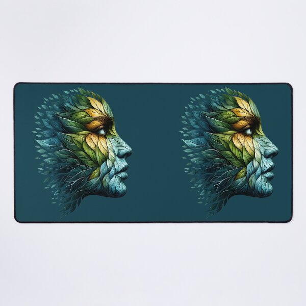 Item preview, Forest Spirit Leaf Face designed and sold by Ambroa Stuff.