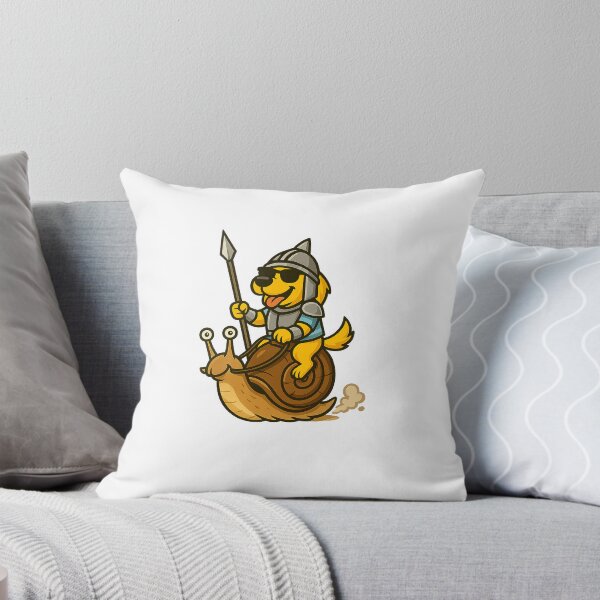 Item preview, Snail Knight Napkin designed and sold by NapkinStuff.