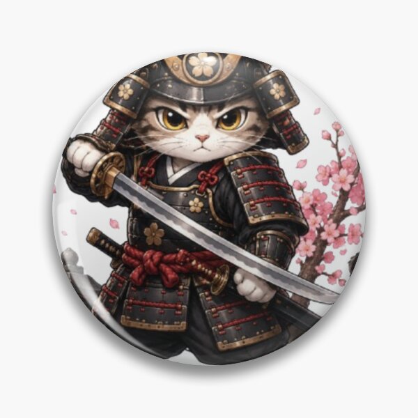 Item preview, Samurai Cat designed and sold by Pond21.