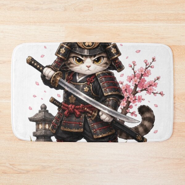 Item preview, Samurai Cat designed and sold by Pond21.