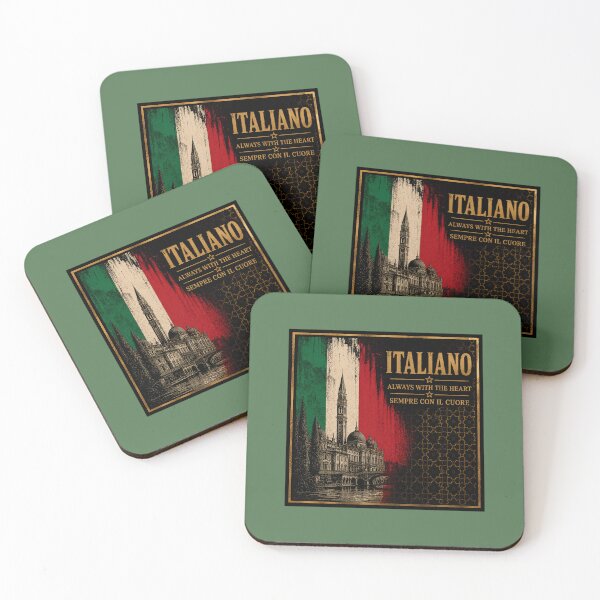 Item preview, Italian, always with heart designed and sold by Inspirocco.