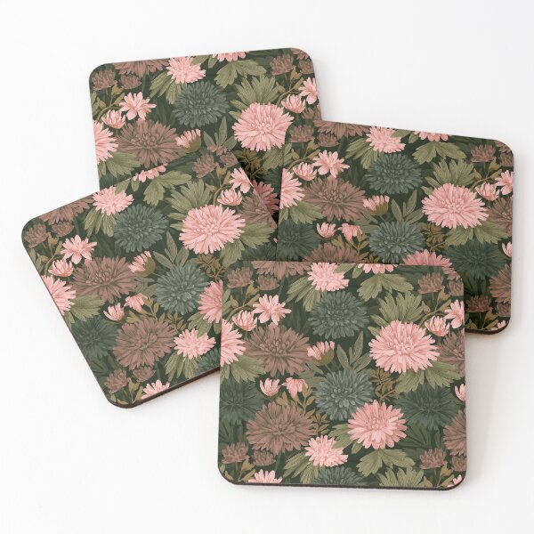 Item preview, Fresh Chrysanthemum Flower - Tropical Flower Pattern   - Birthday Gift For Wife designed and sold by RoyalStarsPatts.