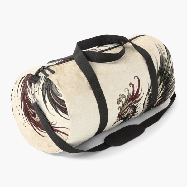 Item preview, Majestic Japanese Phoenix (Ho-o) Sumi-e & Kanji Calligraphy Design designed and sold by SakuraJapanArt.