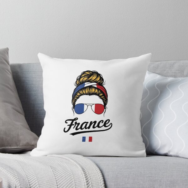 Item preview, France Pop Art Woman – Vintage Woodcut French Flag Sunglasses Graphic for Proud France Supporters designed and sold by paulo silveira.