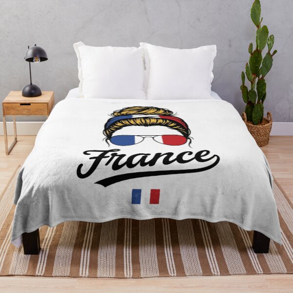 Item preview, France Pop Art Woman – Vintage Woodcut French Flag Sunglasses Graphic for Proud France Supporters designed and sold by paulo silveira.