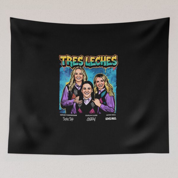 Item preview, Leches Caitlin Clark Sophie Cunningham Lexie Hull Step Sisters Indiana Basketball Tres  designed and sold by Marciasgrosso.