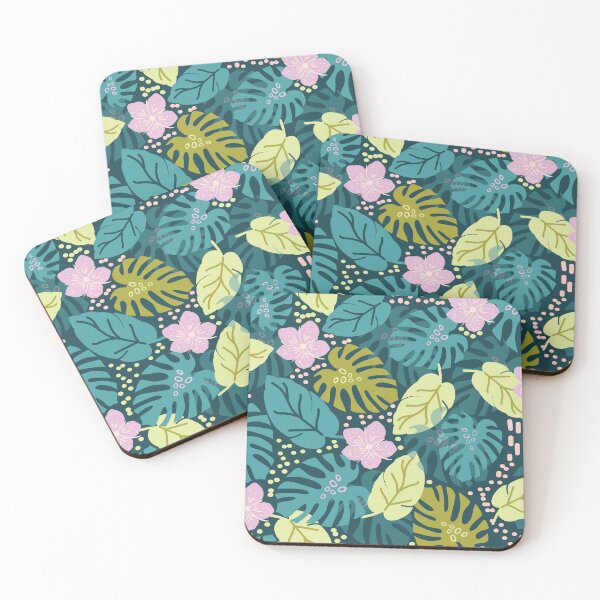 Item preview, Tropical Summer Vibe Monstera leaves designed and sold by aneladesigns.