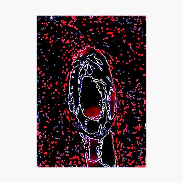 Adam/The Scream Photographic Print