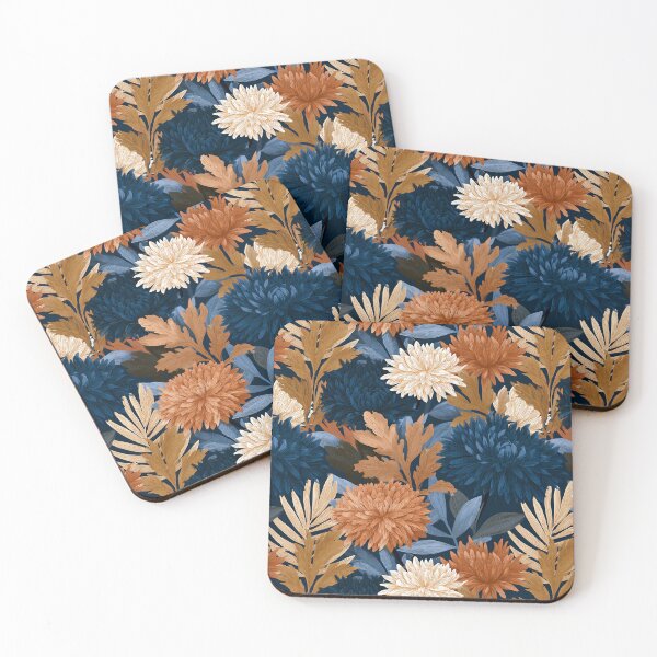Item preview, Unique Chrysanthemum Print - Tropical Flower Pattern   - Birthday Gifts designed and sold by RoyalStarsPatts.