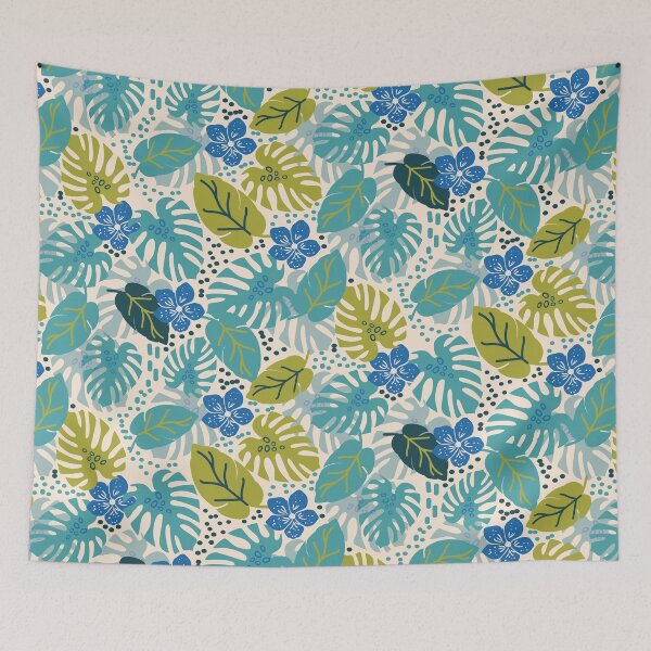 Item preview, Tropical Summer Vibe Monstera leaves designed and sold by aneladesigns.