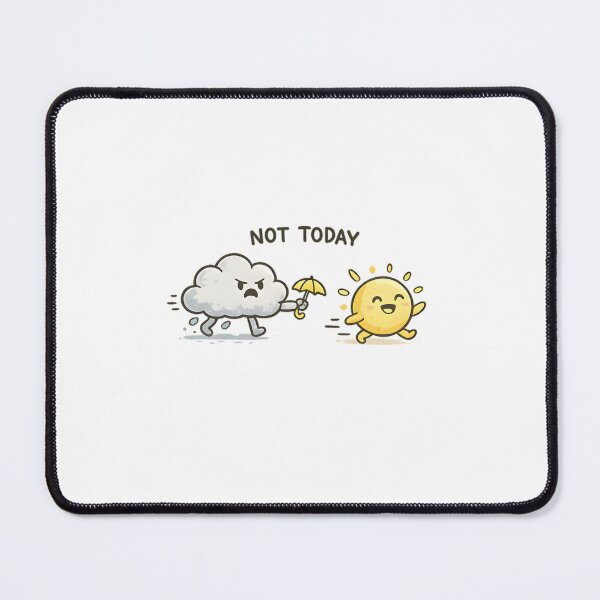 Item preview, Not Today Rain Cloud designed and sold by Drofted.