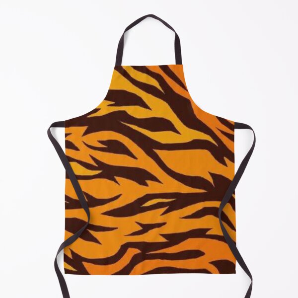 Item preview, Wild Tiger Stripes and Fire Flames Pattern designed and sold by LYAN-STORE.