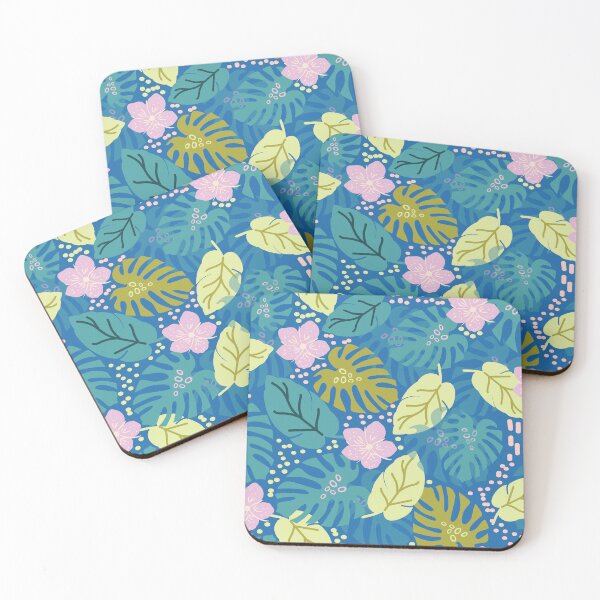 Item preview, Tropical Summer Vibe Monstera leaves designed and sold by aneladesigns.