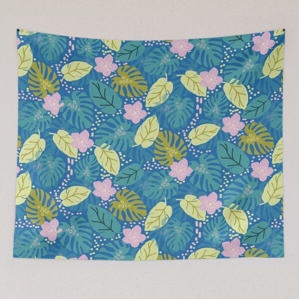 Item preview, Tropical Summer Vibe Monstera leaves designed and sold by aneladesigns.