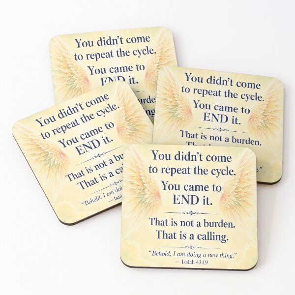 Item preview, You Didnt Come To Repeat The Cycle Art designed and sold by AngelLighthouse.