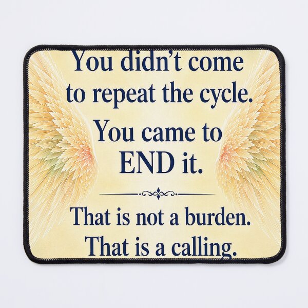 Item preview, You Didnt Come To Repeat The Cycle Art designed and sold by AngelLighthouse.