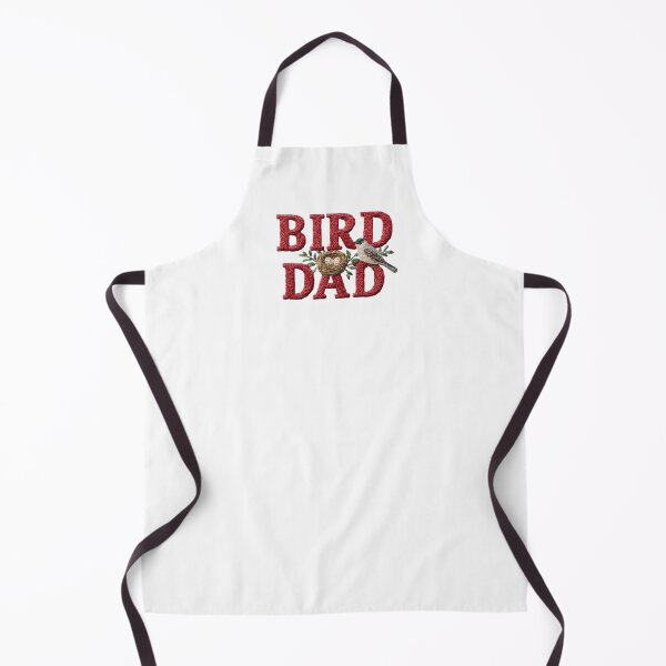 Item preview, Bird Dad Embroidered Nest & Songbird Design designed and sold by MegaNovaArt.
