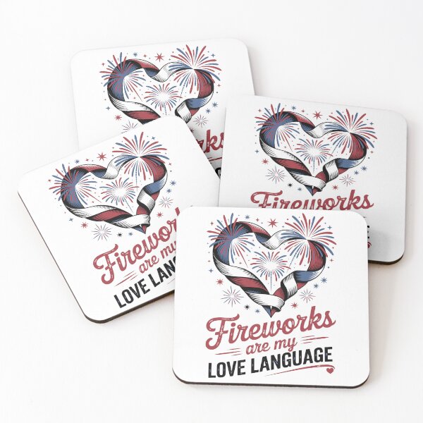 Item preview, Fireworks are my LOVE LANGUAGE designed and sold by jkrphoto.
