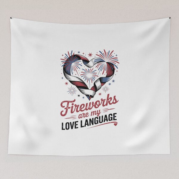 Item preview, Fireworks are my LOVE LANGUAGE designed and sold by jkrphoto.