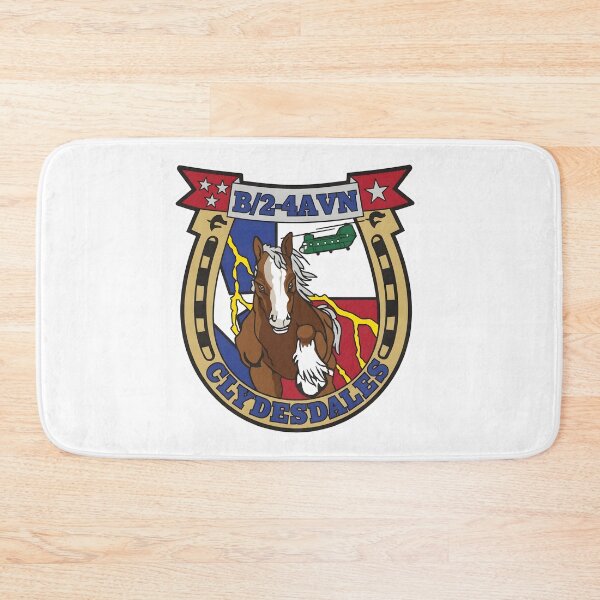Item preview, B Company, 2nd Battalion, 4th Aviation Regiment "Clydesdales" Insignia designed and sold by CharlieDesings.