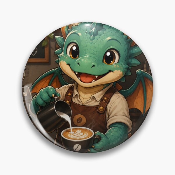 Item preview, Dragon Barista designed and sold by Pond21.