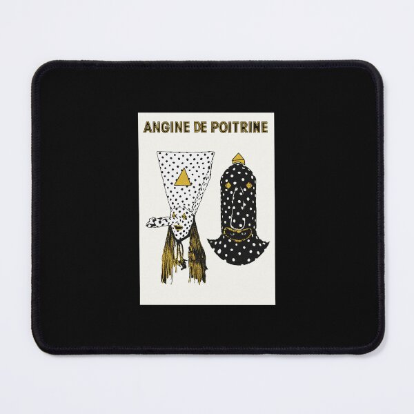 Item preview, ANGINE DE POITRINE - UNIQUE RARE ORIGINAL TSHIRT STICKER designed and sold by SentientGallery.