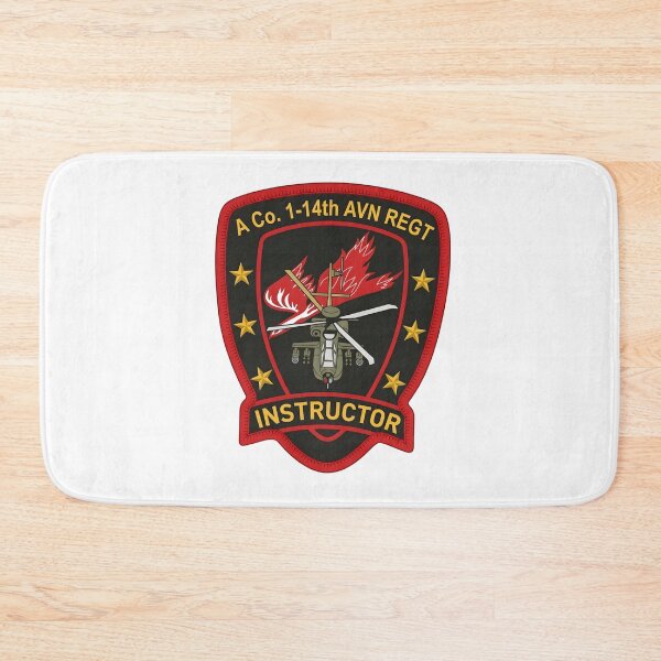 Item preview, A Company, 1st Battalion, 14th Aviation Regiment Instructor Patch designed and sold by CharlieDesings.