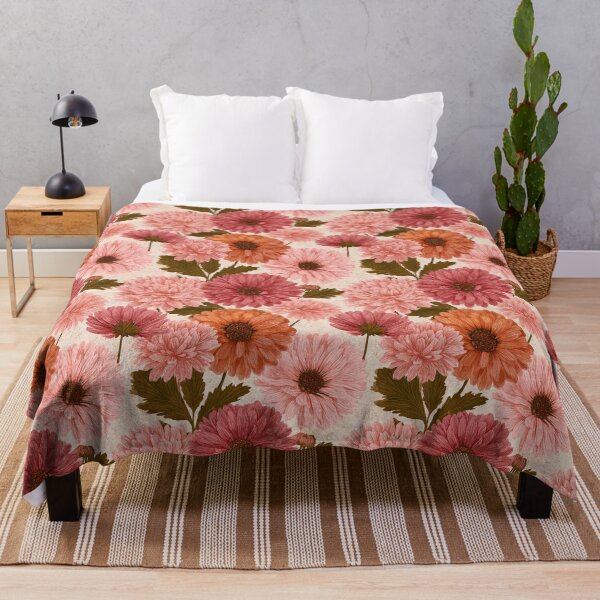 Item preview, Classic Chrysanthemum Print - Hawaiian Flower Pattern   - Birthday Gifts For Girlfriend designed and sold by RoyalStarsPatts.