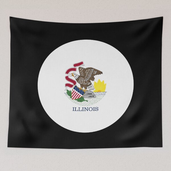 Item preview, Illinois Circle Flag IL designed and sold by shitpostee.