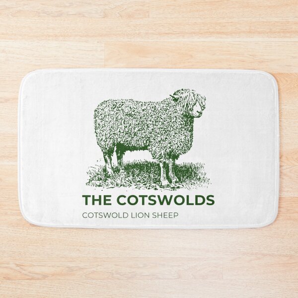 Item preview, The Cotswolds Wanderer Cotswold Lion Sheep Vintage Hand Drawn Badge designed and sold by Digital-Thought.