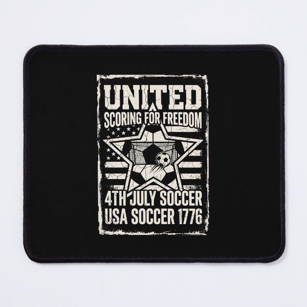 Item preview, Distressed Freedom 4th July USA Soccer JUN-292 designed and sold by noberic.