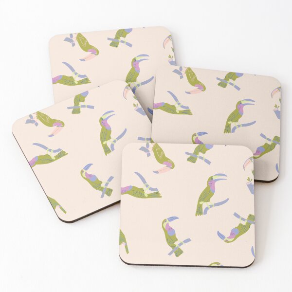 Item preview, Tropical Toucan Bird Seamless pattern designed and sold by aneladesigns.