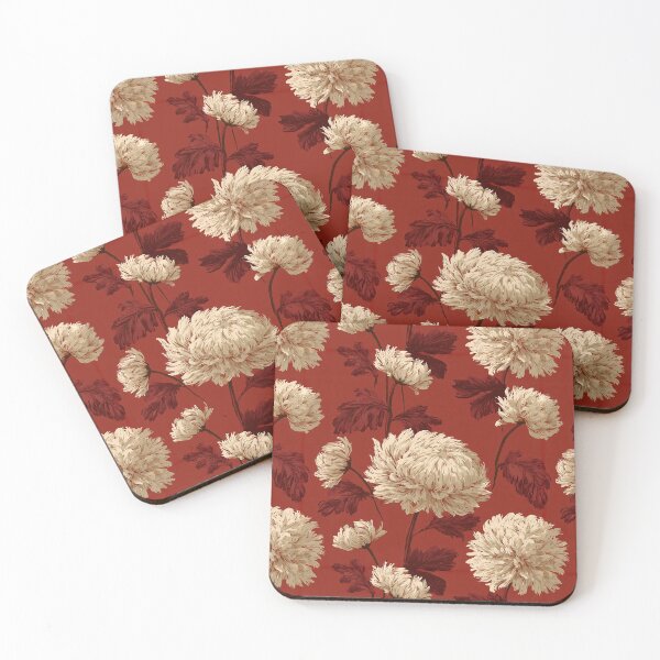 Item preview, Graceful Chrysanthemum Texture  - Birthday Flower Pattern   - Birthday Gifts For Him designed and sold by RoyalStarsPatts.