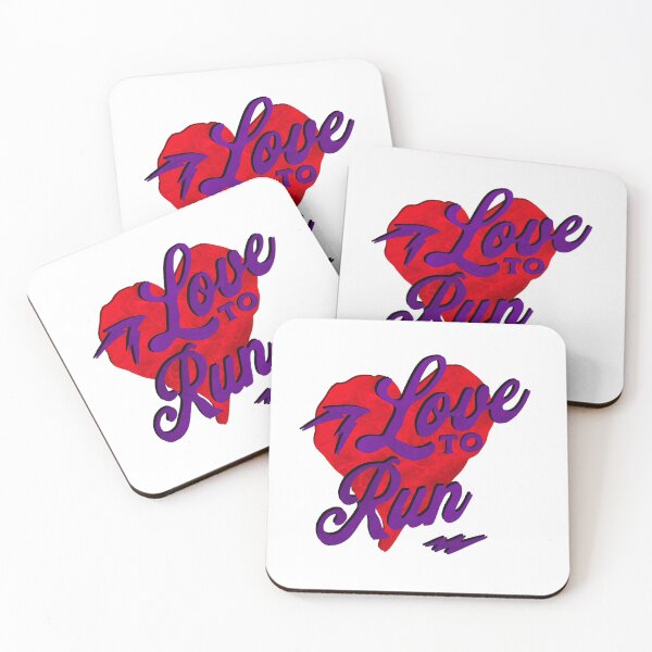 Item preview, Love to run designed and sold by Sticker32123.