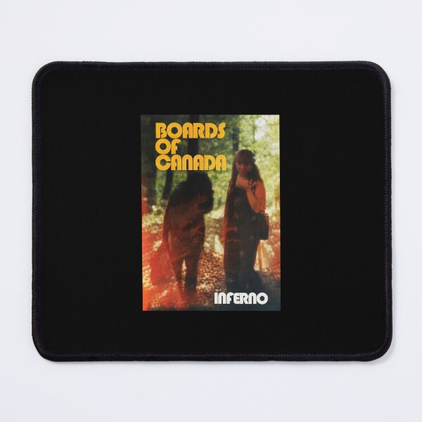 Item preview, BOARDS OF CANADA - INFERNO - UNIQUE RARE ORIGINAL TSHIRT STICKER designed and sold by SentientGallery.