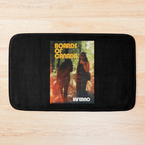 Item preview, BOARDS OF CANADA - INFERNO - UNIQUE RARE ORIGINAL TSHIRT STICKER designed and sold by SentientGallery.
