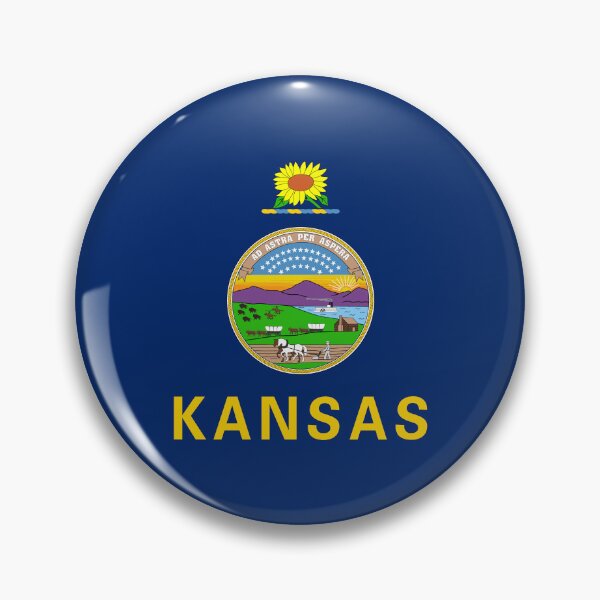 Item preview, Kansas Circle Flag KS designed and sold by shitpostee.