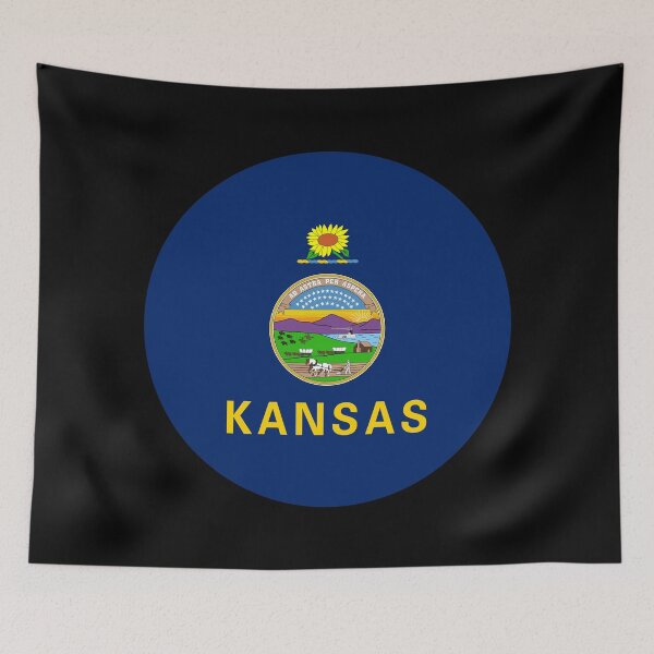 Item preview, Kansas Circle Flag KS designed and sold by shitpostee.