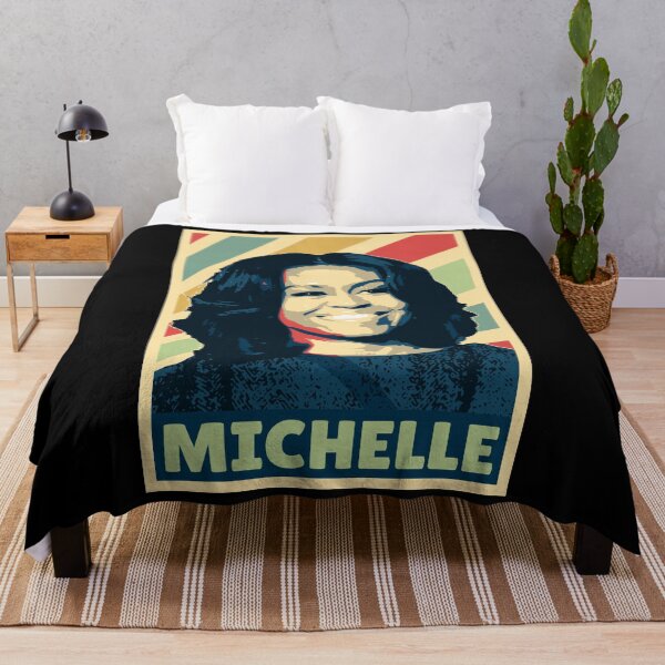 Item preview, Michelle Obama First Lady Pop Art Portrait designed and sold by marke770.