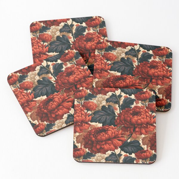 Item preview, Chic Chrysanthemum Texture - Hawaiian Flower Pattern - Retirement Gifts for Wife designed and sold by RoyalStarsPatts.