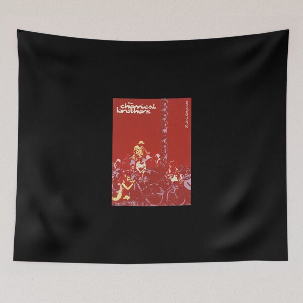Item preview, CHEMICAL BROTHERS - MUSIC RESPONSE - UNIQUE RARE ORIGINAL TSHIRT STICKER designed and sold by SentientGallery.