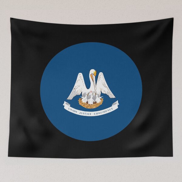 Item preview, Louisiana Circle Flag LA designed and sold by shitpostee.