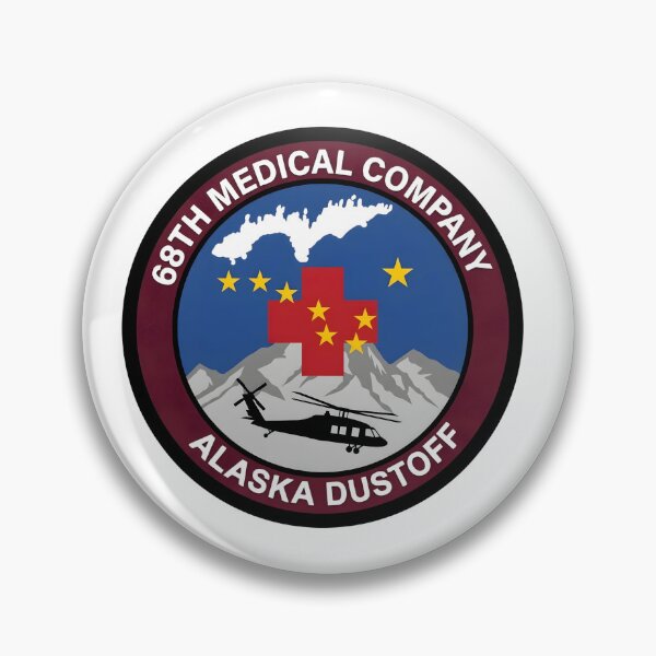 Item preview, US Army 68th Medical Company "Alaska Dustoff" Emblem designed and sold by CharlieDesings.