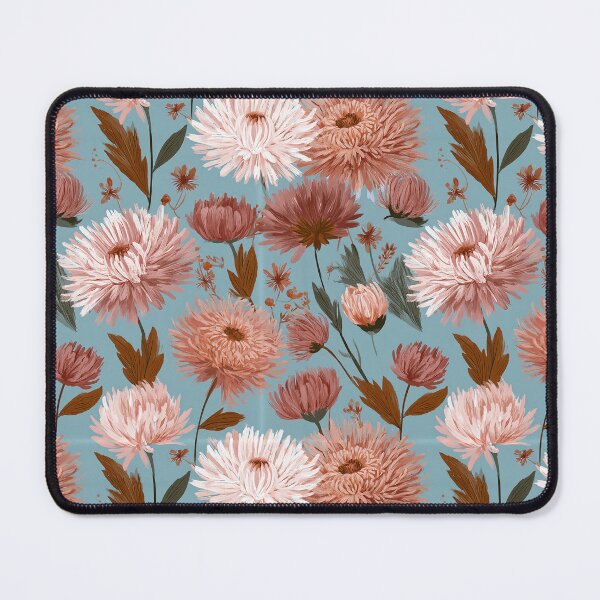 Item preview, Classic Chrysanthemum Texture  - Flower Garden Pattern - Retirement Gifts for Husband designed and sold by RoyalStarsPatts.