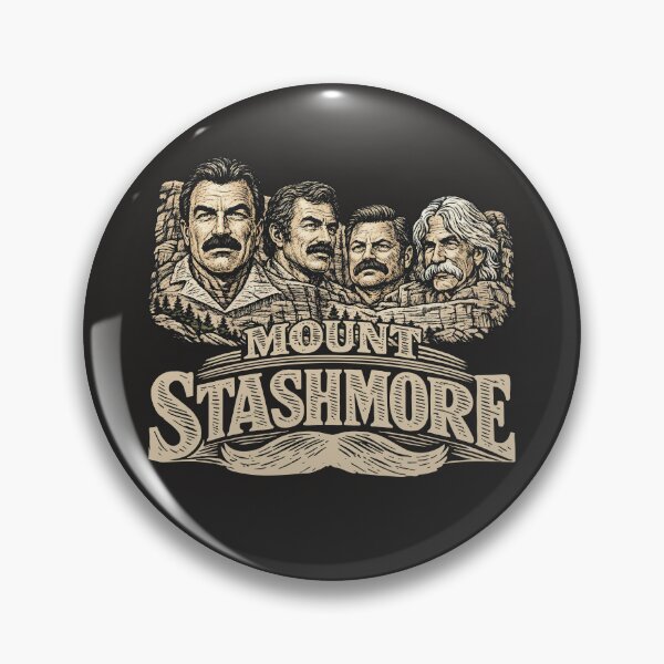 Item preview, Mount Stashmore - Celebrity Mustaches - Burt Reynolds - Tom Selleck designed and sold by krewyork.