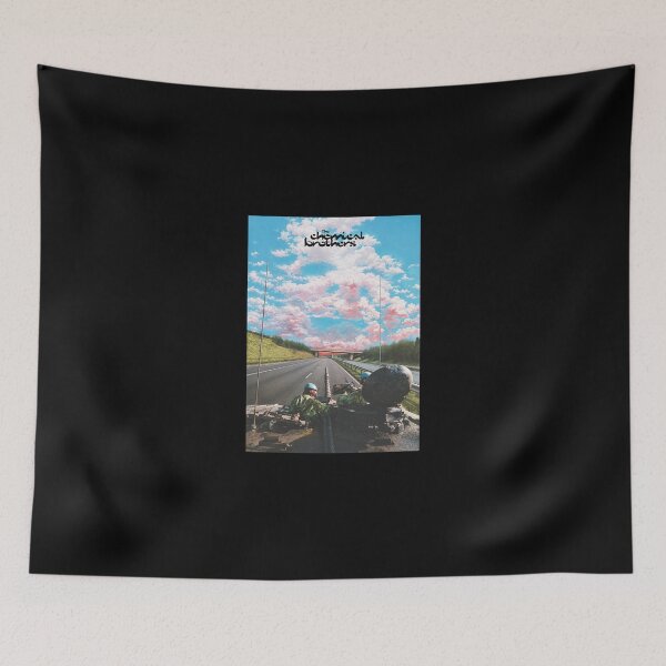 Item preview, CHEMICAL BROTHERS - NO GEOGRAPHY - UNIQUE RARE ORIGINAL TSHIRT STICKER designed and sold by SentientGallery.