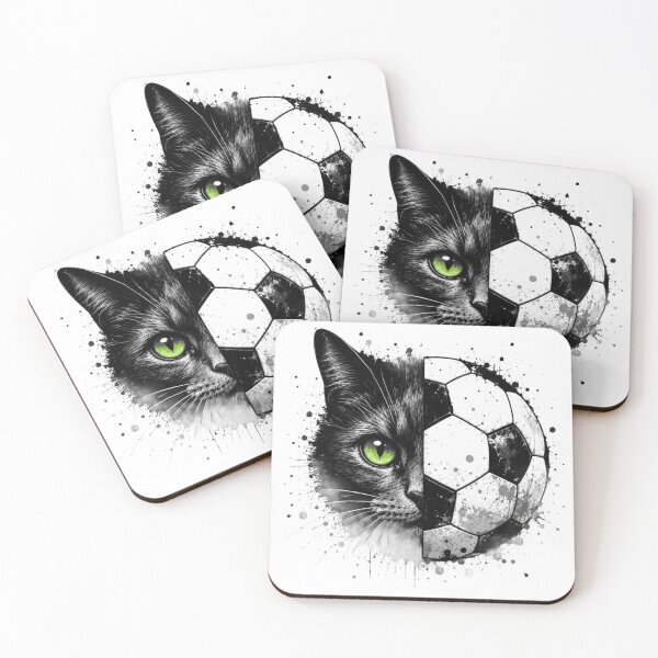 Item preview, Game Face | Half Cat Half Football Graphic Tee designed and sold by Nexahubonline.