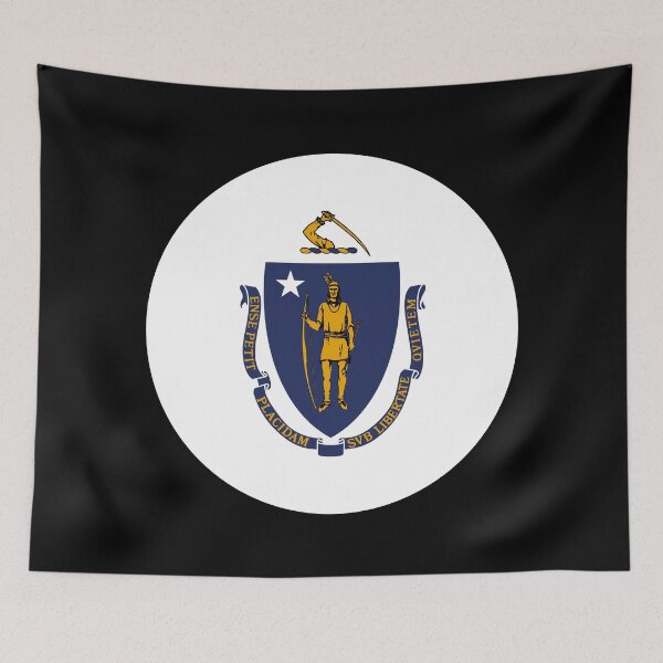 Item preview, Massachusetts Circle Flag MA designed and sold by shitpostee.